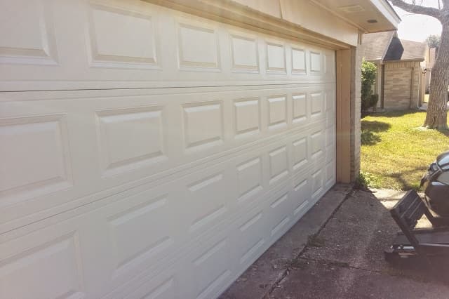 white garage door phoenix