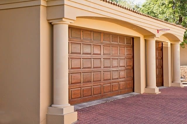 Bead Board Panel Garage Door